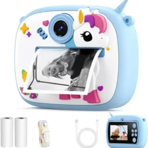 Digital Mini Camera With Print For Kids