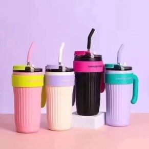 860 ML Stainless Steel Sipper Tumbler with Straw