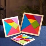 Wooden Tangram Puzzles