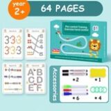 Reusable 64-Page Erasable Pen Control Training Kit