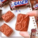 Creative Chocolate Bar Eraser - Image 3
