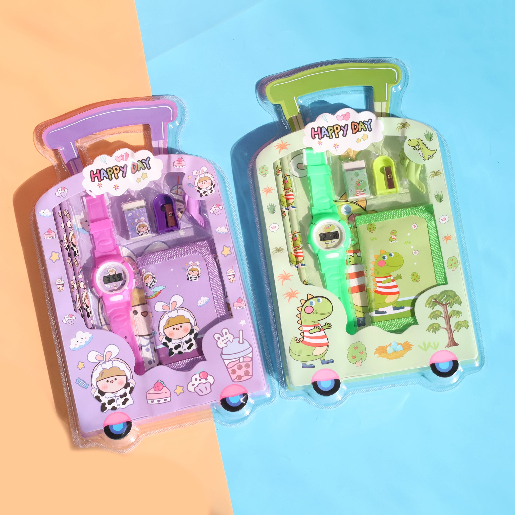 7 in 1 Happy day Stationery Set - Image 3