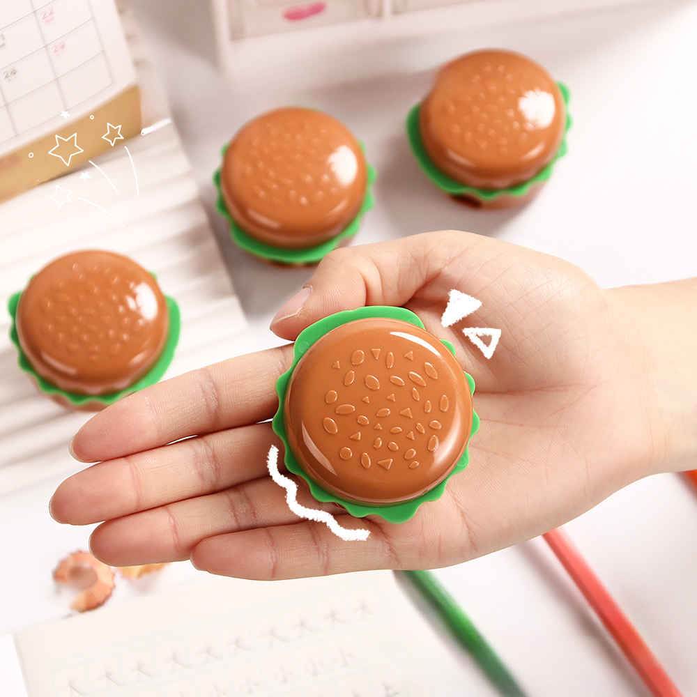 Burger Shape Double Hole Pencil Sharpener - Image 6