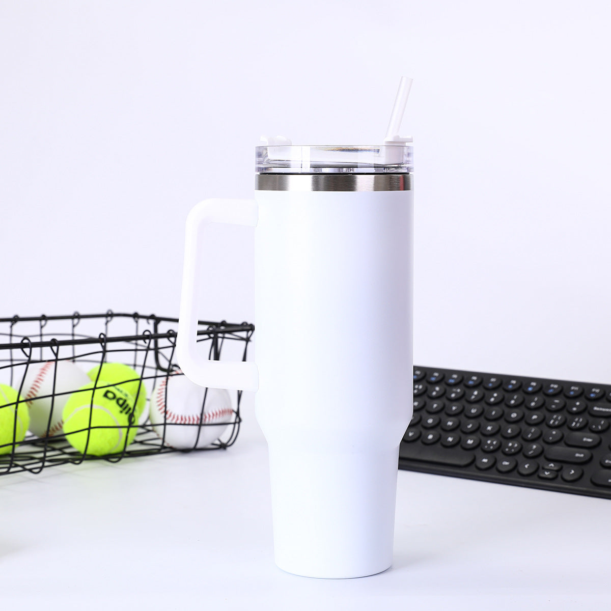 Personalized Large Capacity Stainless Steel Tumbler 1200ml - Image 3
