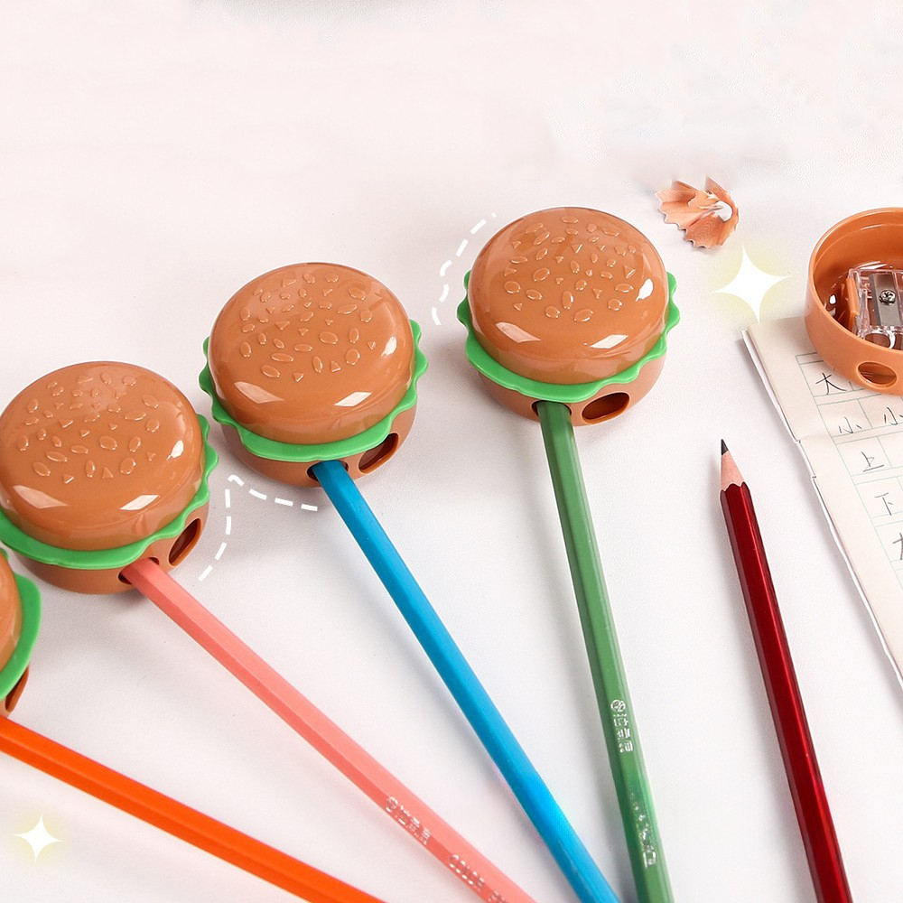 Burger Shape Double Hole Pencil Sharpener - Image 7