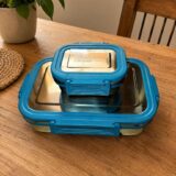 Jerry Lunch Box 2 Containers Stainless Steel Office Lunch Box (1000 ml)