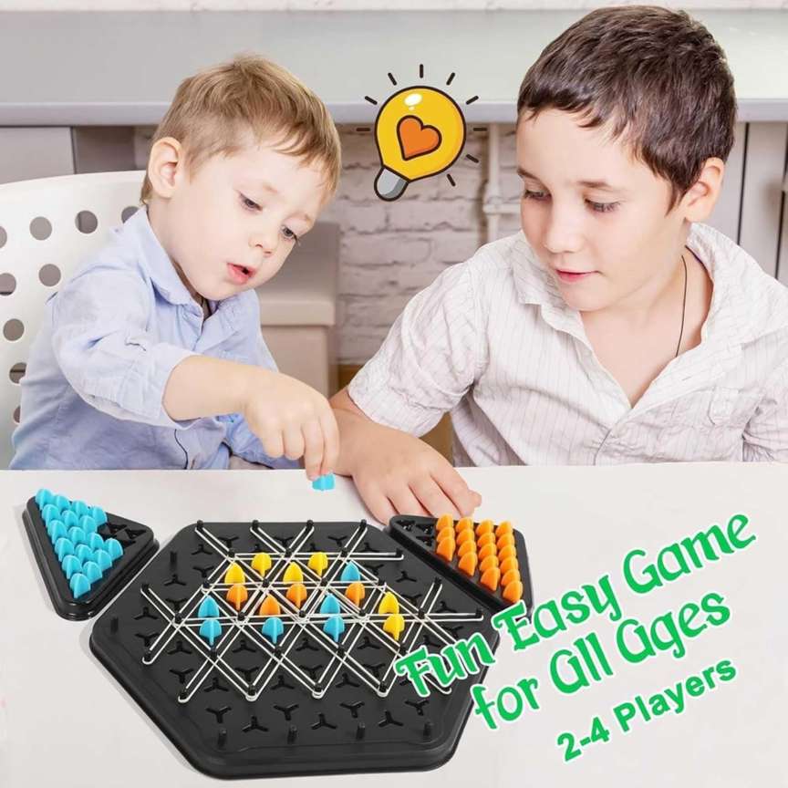Triangle Chess Game | Brain Teaser Puzzle for Kids & Adults - Image 4