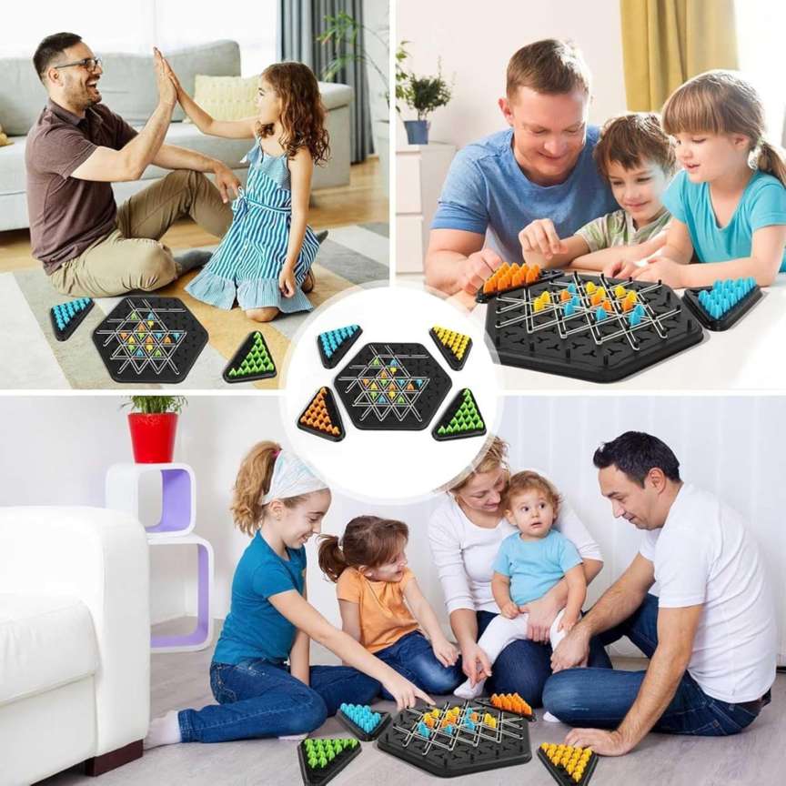 Triangle Chess Game | Brain Teaser Puzzle for Kids & Adults - Image 3