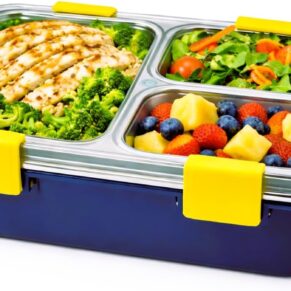 Three Compartment Bento Tiffin Box