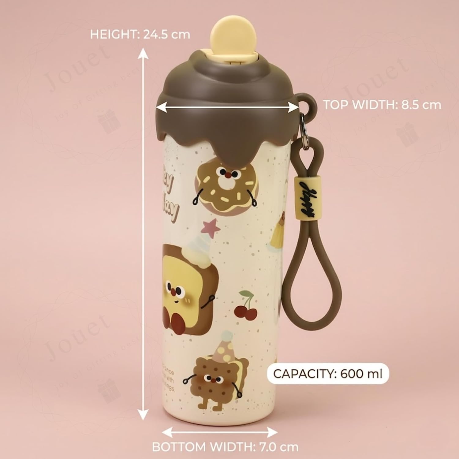 600ml Vacuum Insulated Thermos Bottle - Image 2
