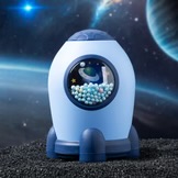 Rocket Planet Coin Bank | Cute Space-Themed Piggy Bank - Image 3