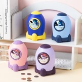 Rocket Planet Coin Bank | Cute Space-Themed Piggy Bank