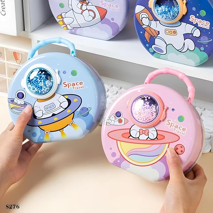 Space Theme Piggy Bank for Kids