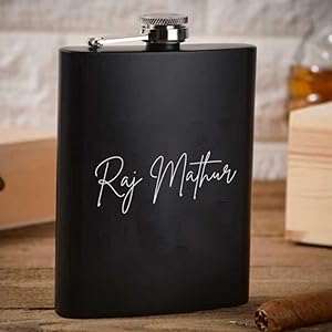 Stainless Steel 8oz Hip Flask - Image 9