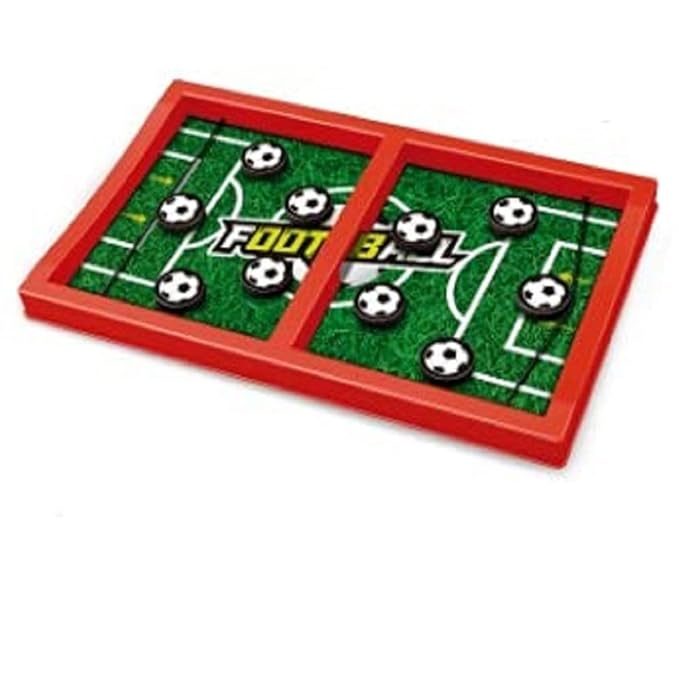 String Pluck Hockey Football Table Board Game - Image 2