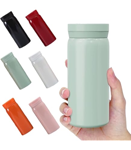 200ml Mini Water Bottle Stainless Steel Thermos Flask - Image 6