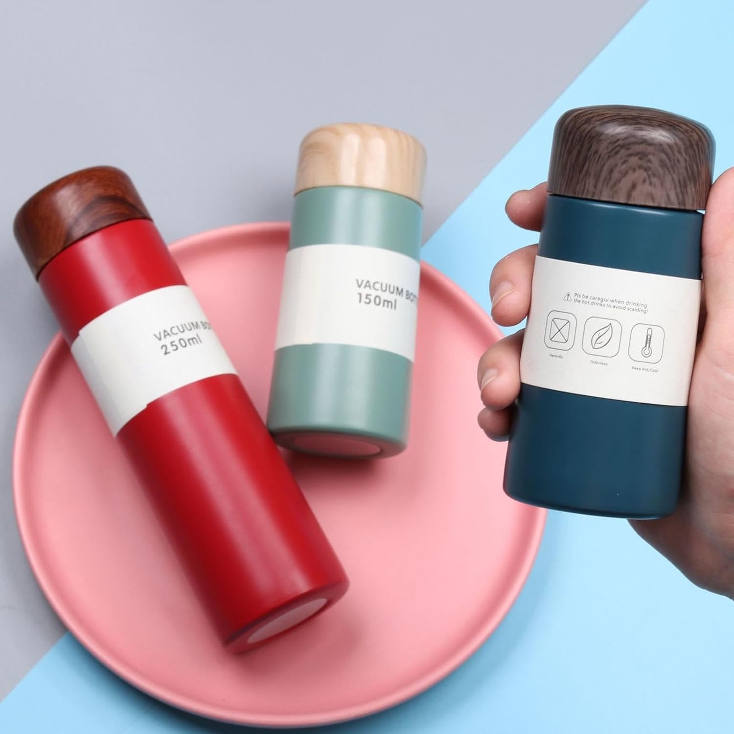 150ml Stainless Steel Pocket Vacuum Bottles - Image 7