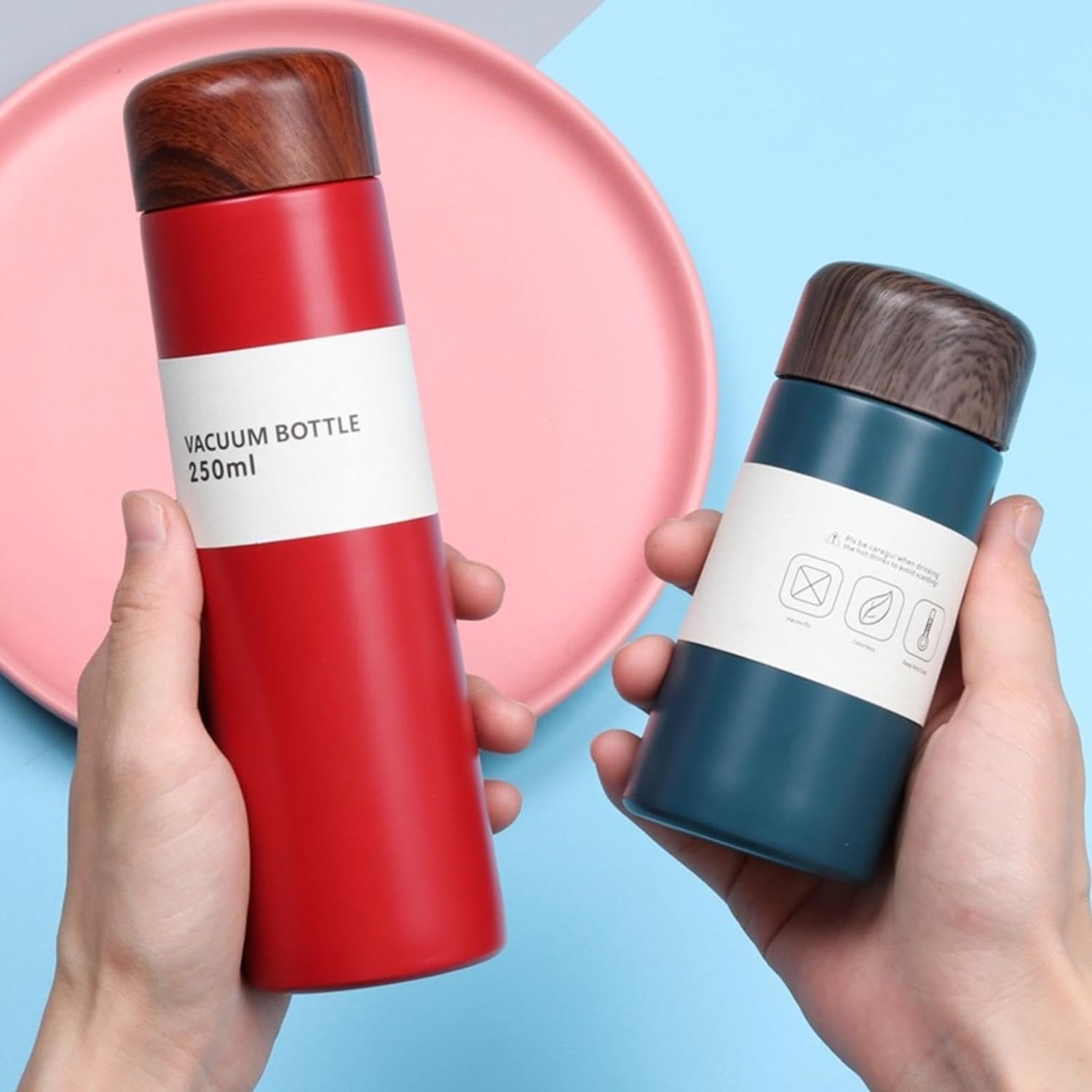 150ml Stainless Steel Pocket Vacuum Bottles - Image 8