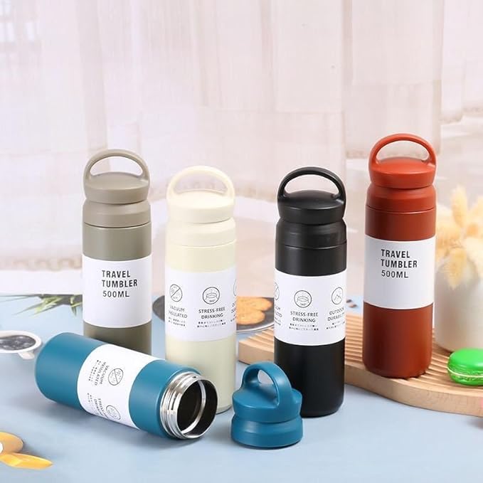 500ml Stainless Steel Insulated Water Bottle - Image 6