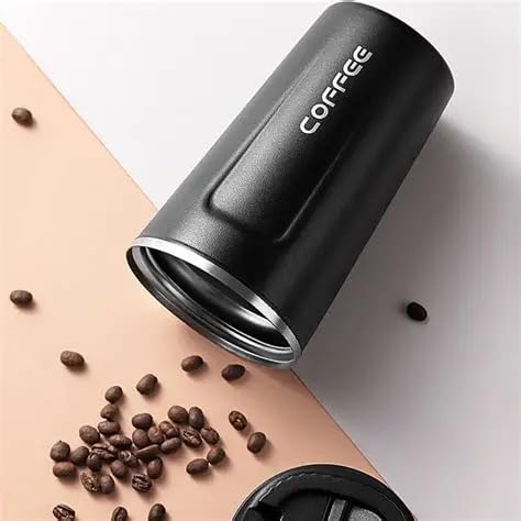 Premium Stainless Steel Coffee Mug with Leak-Proof Lid – 510ml - Image 6