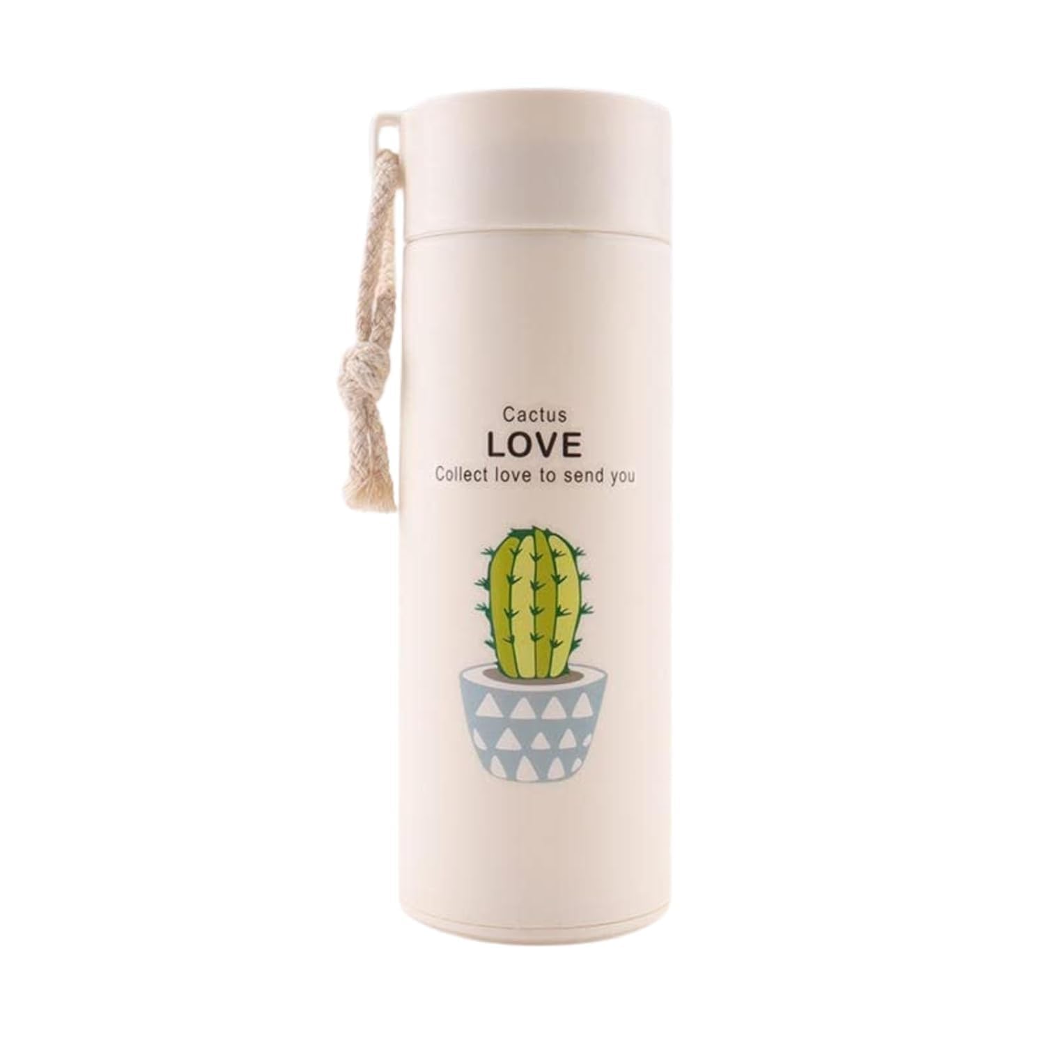 Premium Cactus Print Glass Water Bottle – 450ml - Image 9
