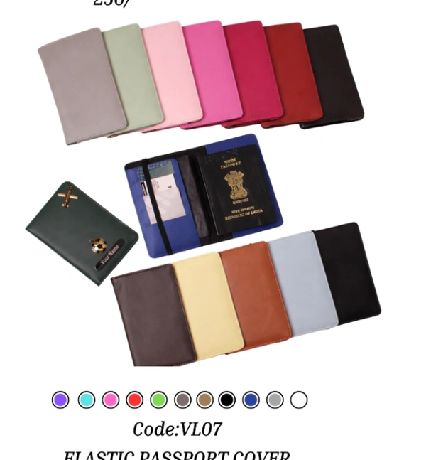 Personalized Passport Cover - Image 3