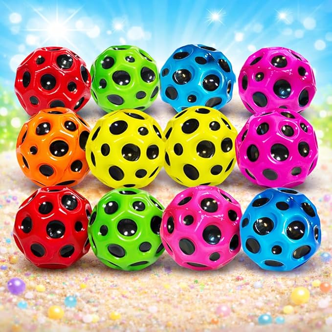 Super Bouncy Rubber Moon Ball Toy