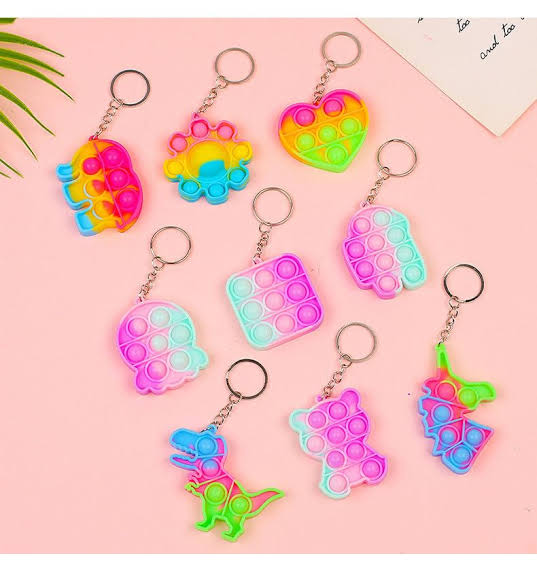 Pop-it Keychain | Cute, Trendy & Stress-Relief Toy