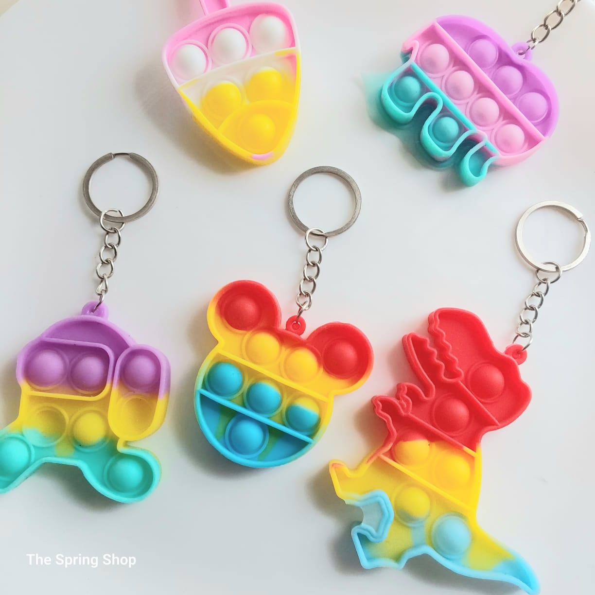 Pop-it Keychain | Cute, Trendy & Stress-Relief Toy - Image 2