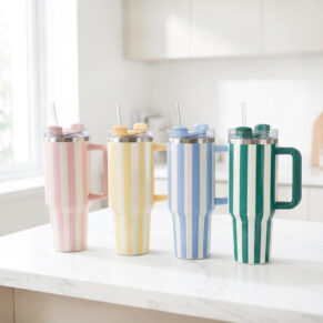 Classic Stripe Insulated Tumbler