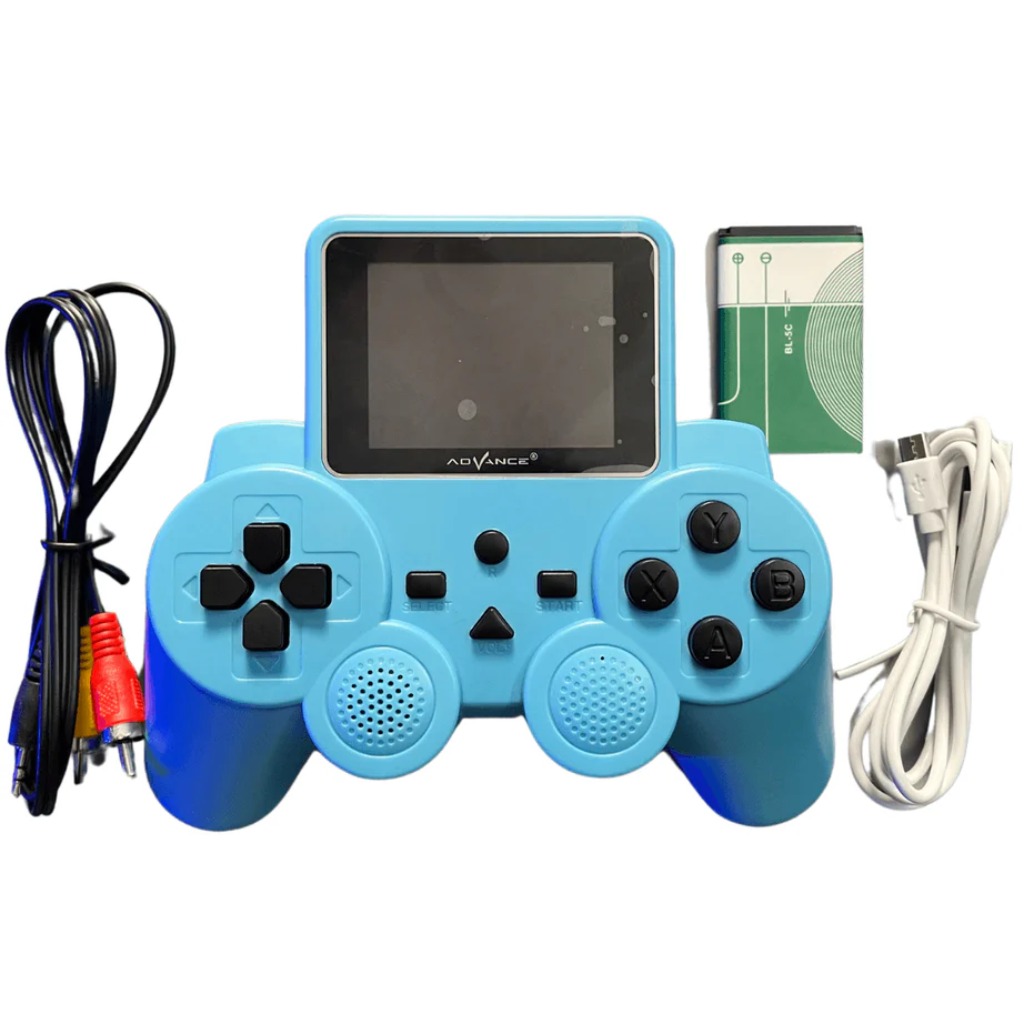 520 In 1 Handheld Video Game for Kids | 2.5-inch Screen, Rechargeable, AV TV Out Gamepad - Image 3