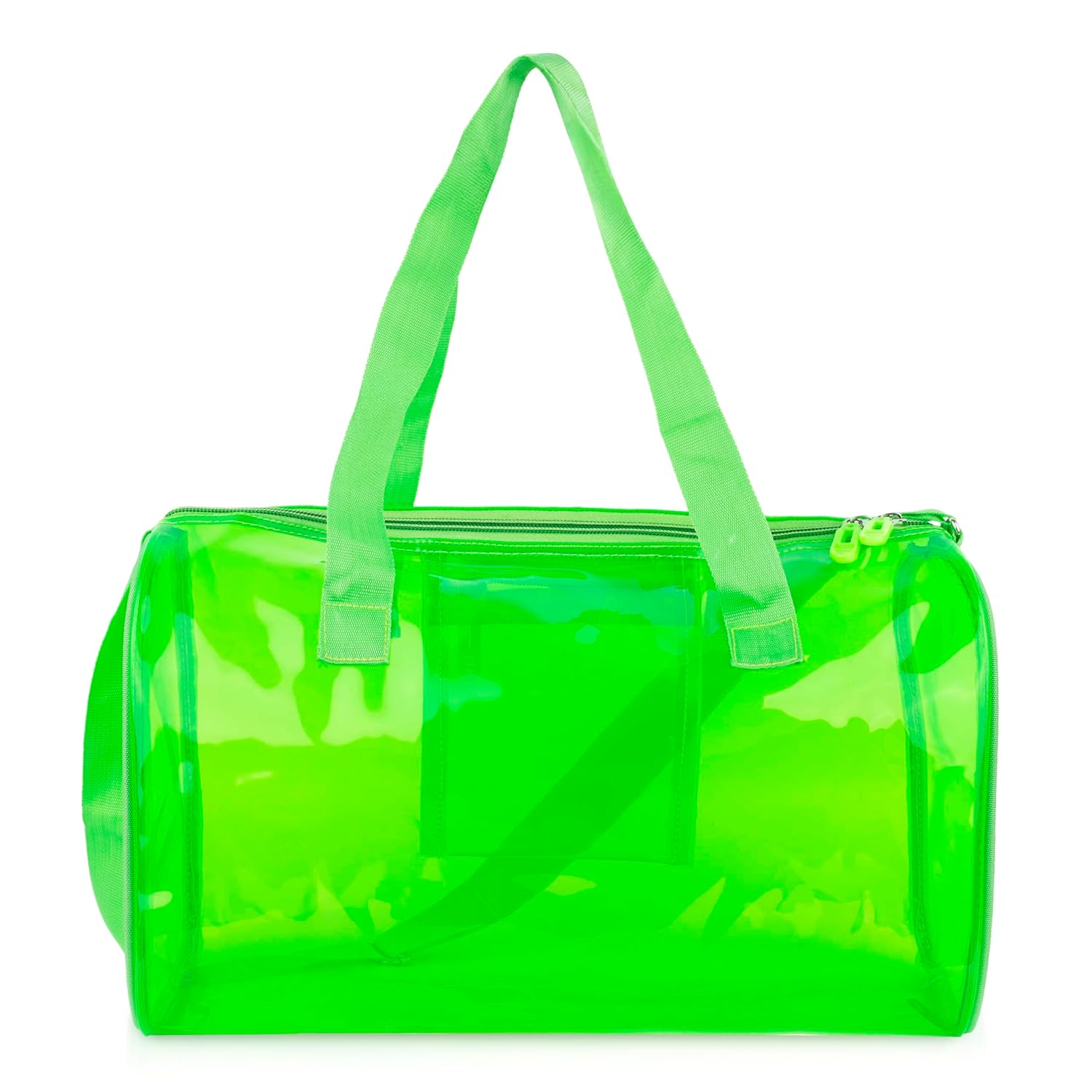 Transparent Waterproof Jelly Duffle PVC Travel & Gym Bag(Can Be Personalised) - Image 5