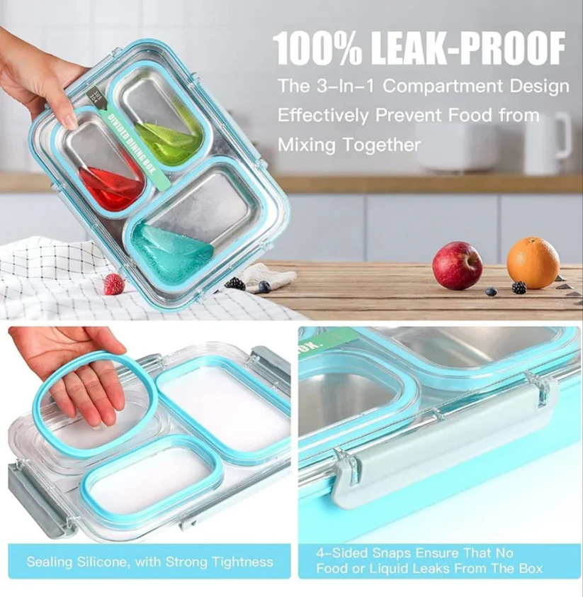 Big Bento Buddy Spill-Proof Lunch Box - Image 2