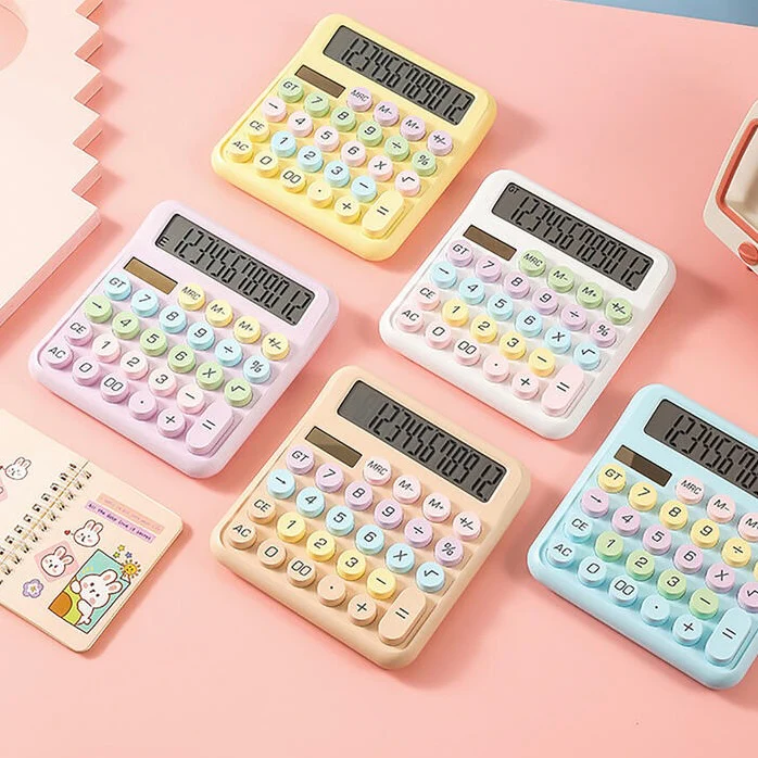 Cute Pastel Color Calculator For Kids