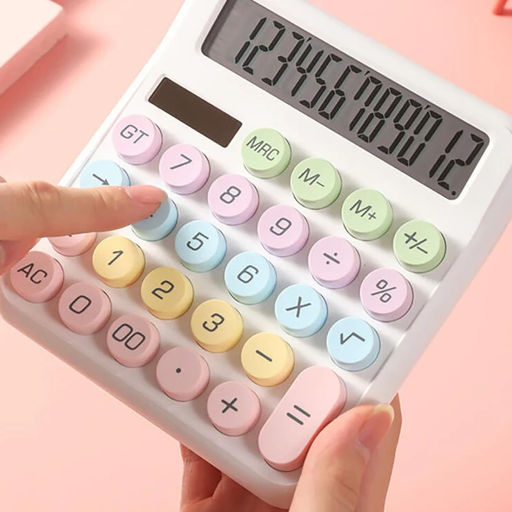 Cute Pastel Color Calculator For Kids - Image 2