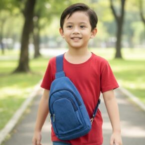 Kids Mini Sling Backpack / Chest Bag