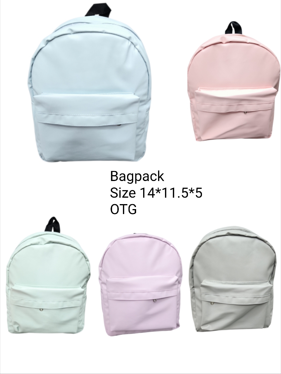 Premium Casual Backpack | School, College & Travel Bag (14 × 11.5 × 5 Inches)