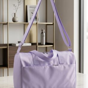 Premium Pastel Duffle Bag | Travel, Gym & Everyday Carry Bag (15 × 9 × 6.5 Inches)