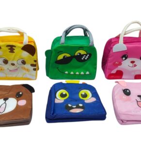 Cartoon Print Insulated Lunch Bags