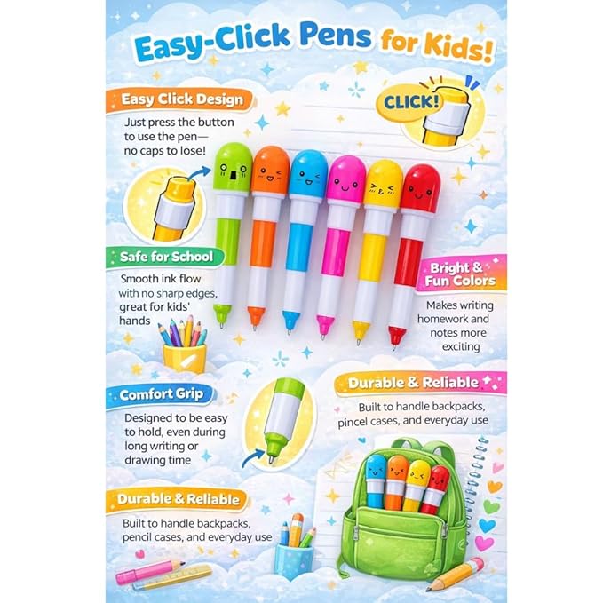 New Capsule Shape Ball Pens Pack Of 24Pcs - Image 5