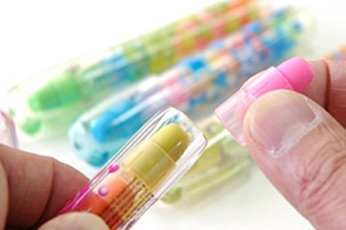 Stacking Pen Type Erasers for Kids - Image 2