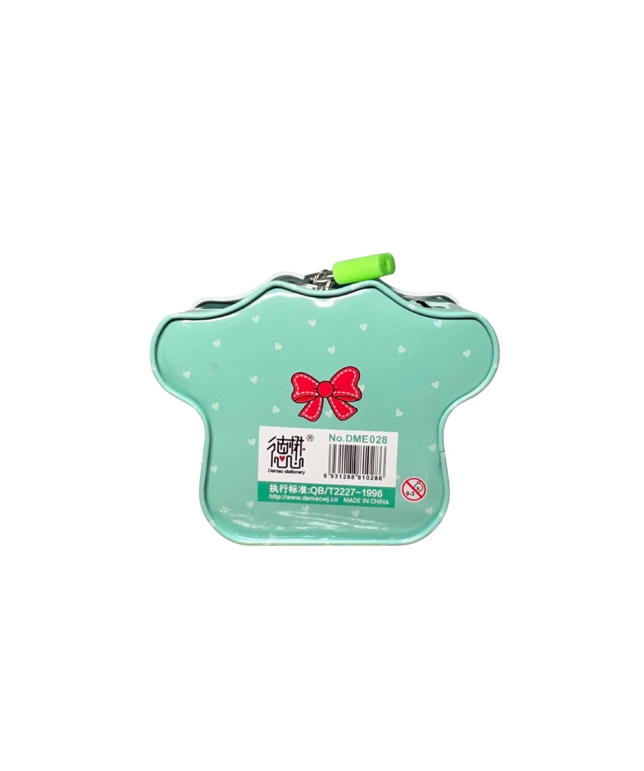 Small Metal Piggy Bank Shirt Shape With Lock And Key - Image 8
