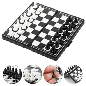 Mini Magnetic Chess Board Portable Set