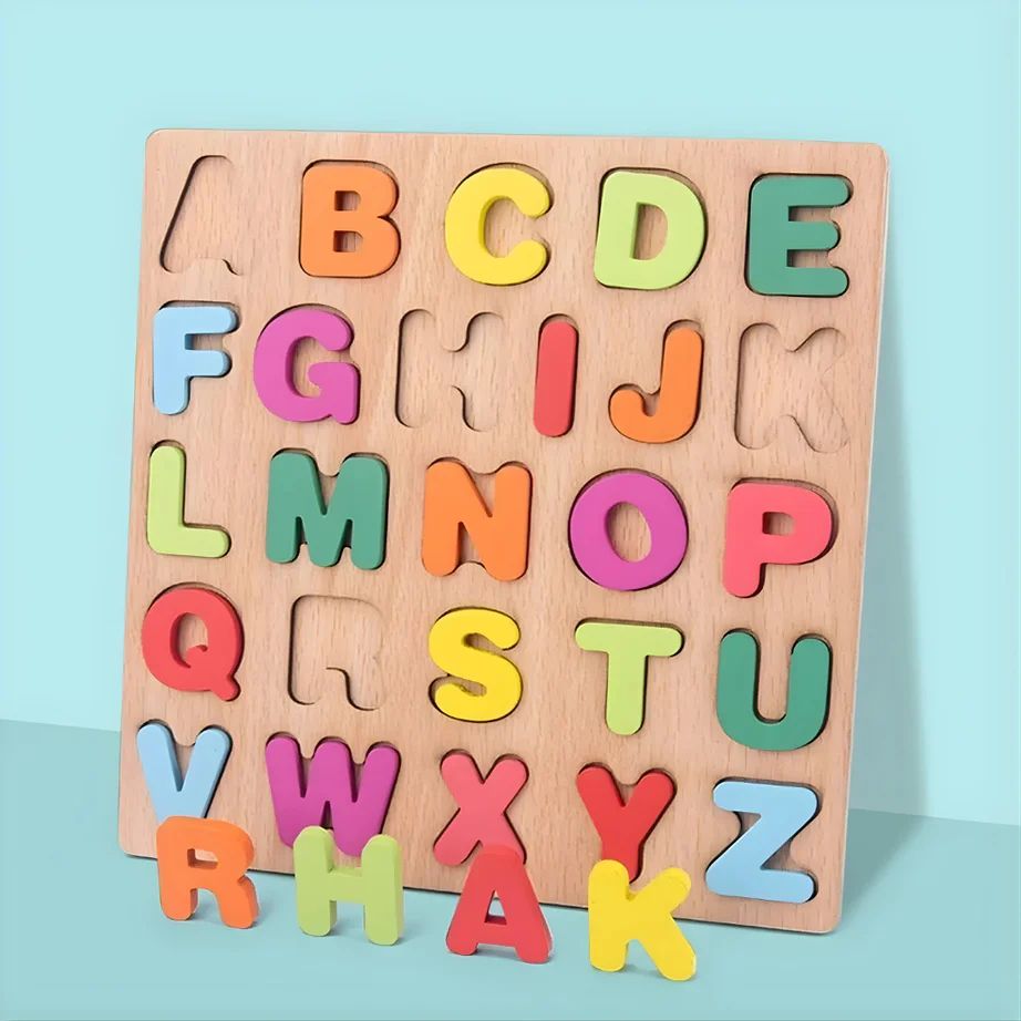 3D Wooden Capital Alphabet - Image 3