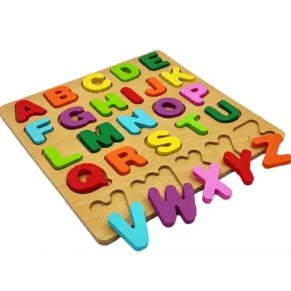 3D Wooden Capital Alphabet