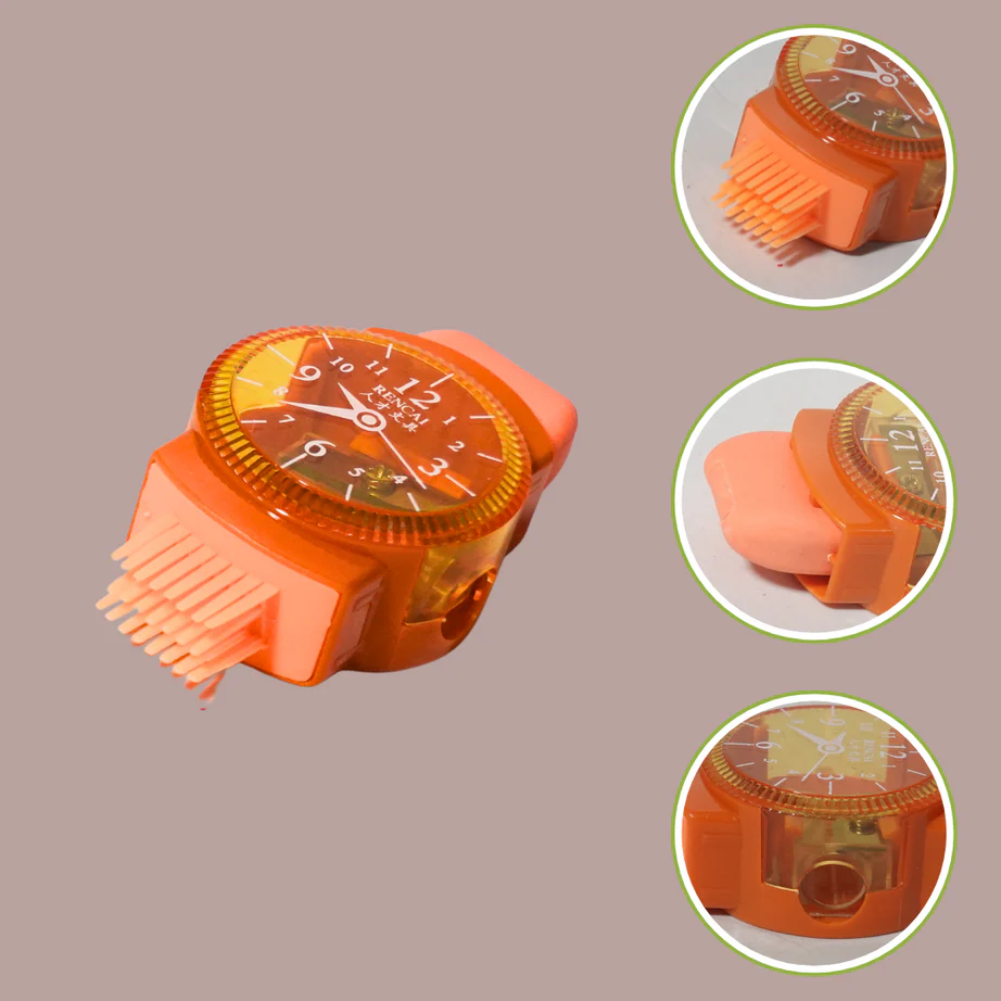 3 in 1 Sharpener, Eraser and Brush For kids - Image 3
