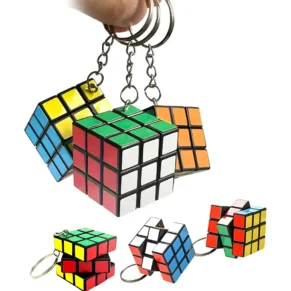 Rubik's Cube Keychain