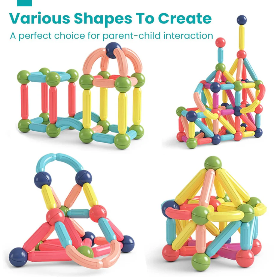 42-Piece Magnetic Sticks Set - Image 2