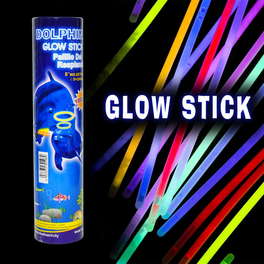 Neon Glow Sticks 100 Pcs - Image 2