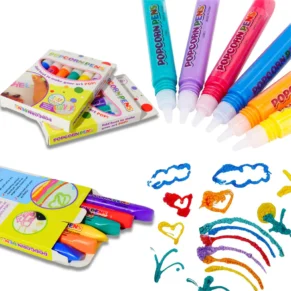 Popcorn Pens for Kids